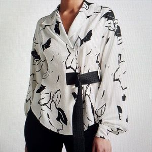 Ted Baker Belted Blouse  SMall US